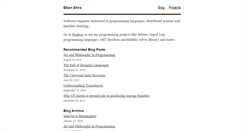 Desktop Screenshot of elbenshira.com